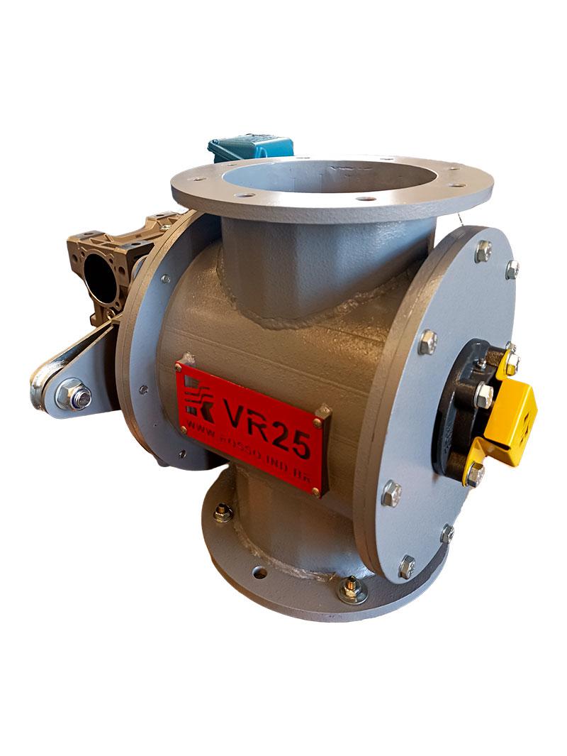 Válvula Rotativa Flange Redondo