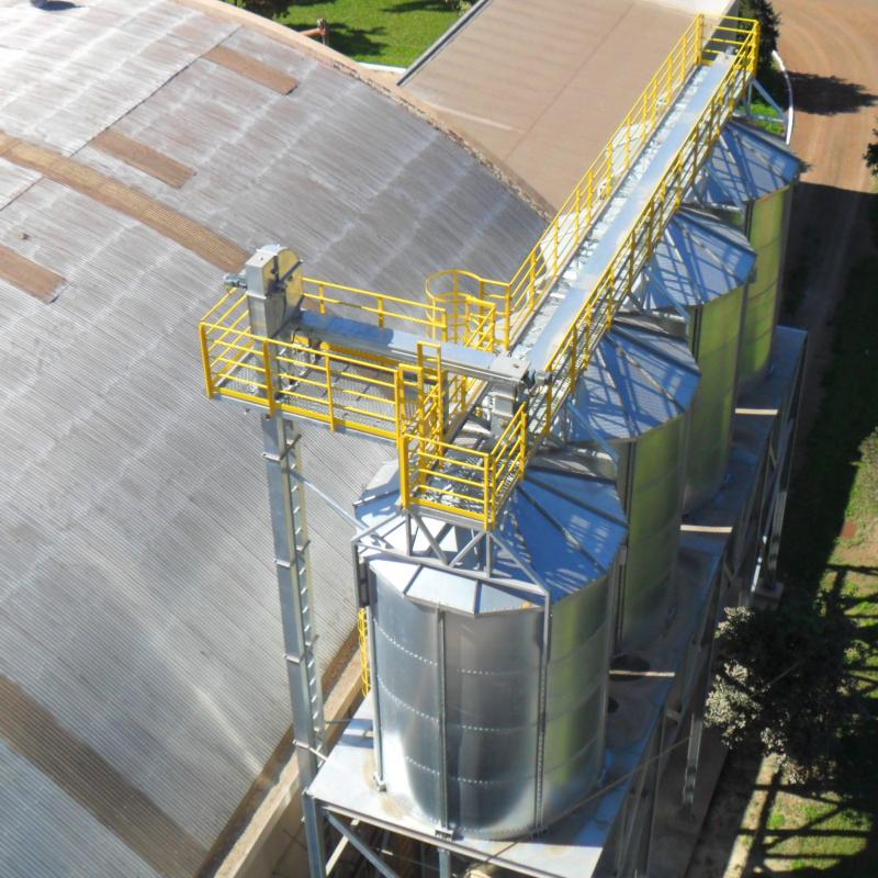Silo Elevado para Expedição